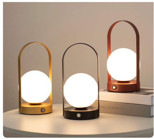 AuraGlow Modern Table Lamp Set (Pair)