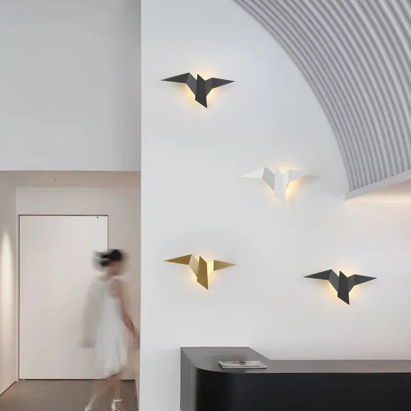 LumaWing™ Modern Bird Wall Lights